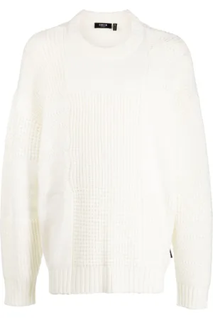 FIVE CM Maglione con lavorazione a nido d