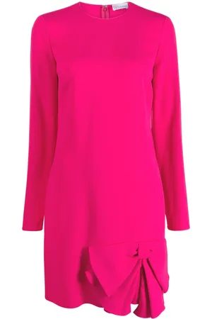 RED Valentino Abito corto a maniche lunghe con fiocco