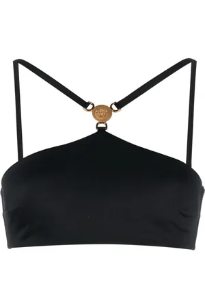 VERSACE Top bikini a fascia Medusa 