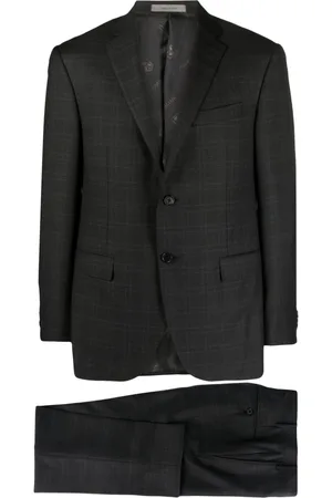 corneliani Completo monopetto a quadri