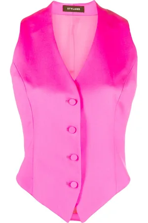 Styland Gilet smanicato con scollo a V
