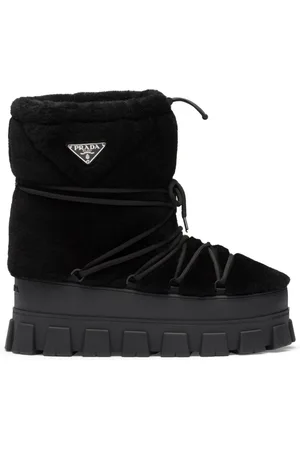 Prada Stivali dopo sci in shearling