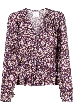 Marant Etoile Blusa Eddy con stampa a fiori