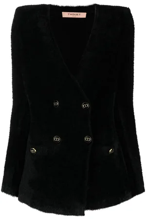 Twin-Set Blazer con motivo jacquard