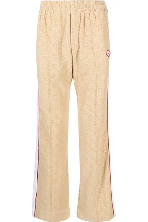 Casablanca Pantaloni sportivi con monogramma jacquard