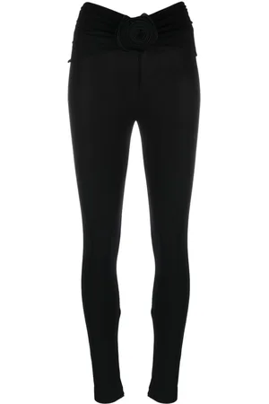 MAGDA BUTRYM Leggings con applicazione a fiori