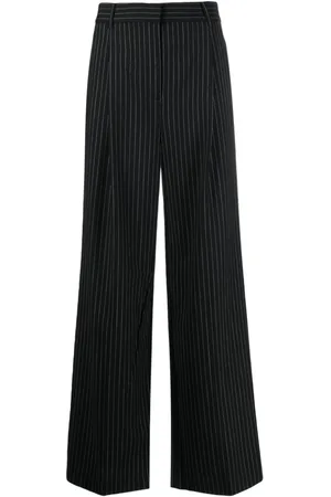 Michael Kors Pantaloni a palazzo gessati