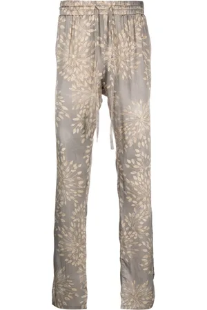 MOUTY Pantaloni Jaguar a fiori con coulisse