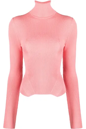 REMAIN Maglione a coste con collo alto