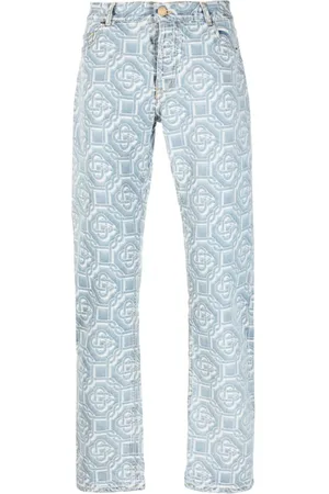 Casablanca Jeans dritti con stampa