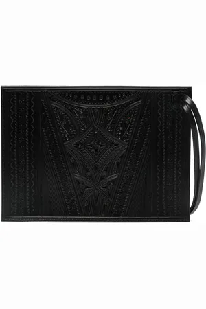 RIER Borsa messenger goffrata