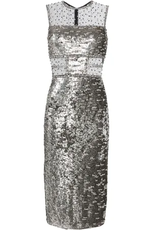 Jenny Packham Abito midi Nixie con paillettes