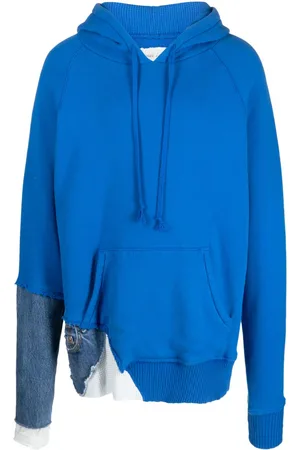 GREG LAUREN Felpa Fragment con design a inserti