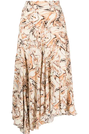 Isabel Marant Gonna midi Toscane in seta