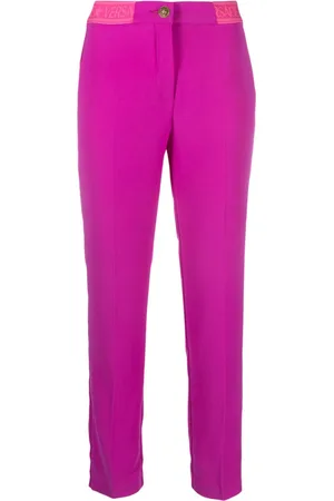 VERSACE Pantaloni con banda logo