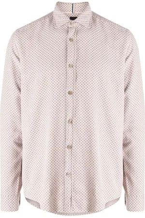 HUGO BOSS Camicia a pois