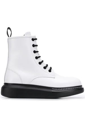 Alexander McQueen Stivaletti con plateau