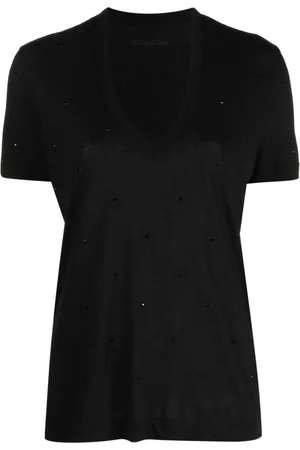 Zadig & Voltaire T-shirt Wassa con strass