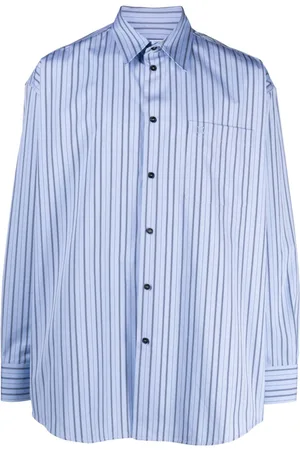 OFF-WHITE Camicia a righe con ricamo