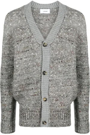 LARDINI Cardigan a coste