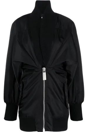 OFF-WHITE Abito corto con maniche a palloncino