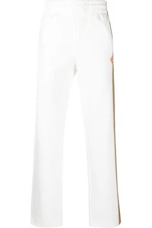 Casablanca Pantaloni sportivi con dettaglio a righe