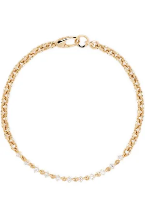 Lizzie Mandler Bracciale a catena Éclat in giallo 18kt con diamanti