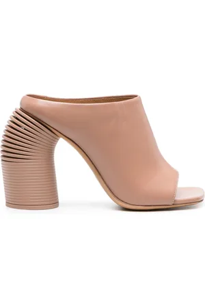 OFF-WHITE Mules Runway Spring con tacco scolpito
