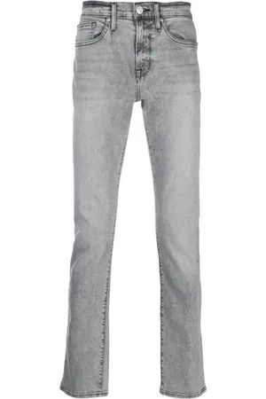 Frame Jeans skinny a vita bassa