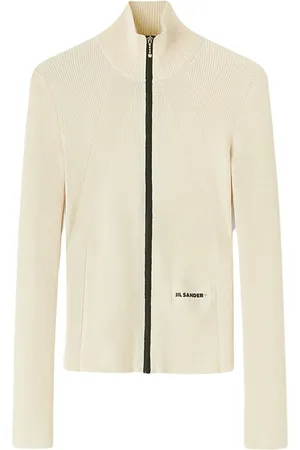 Jil Sander Cardigan con ricamo