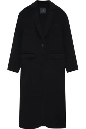 ANINE BING Cappotto Quinn con revers a lancia