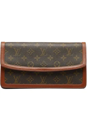 Louis Vuitton 2006 pre-owned Monogram Denim Pratt Clutch - Farfetch