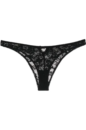FLEUR DU MAL Slip Le Stretch in pizzo