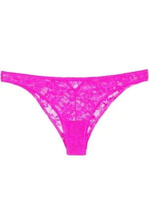 FLEUR DU MAL Slip Le Stretch in pizzo