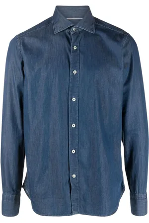 Tintoria Mattei Camicia in chambray