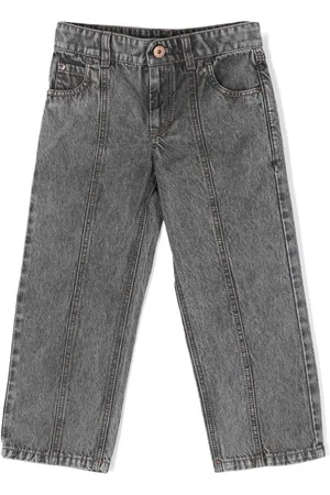 Brunello Cucinelli Jeans dritti con applicazione