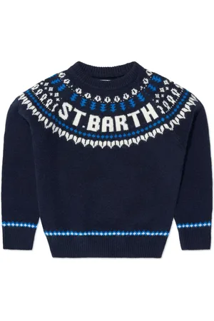 MC2 SAINT BARTH Maglione Fair Isle girocollo