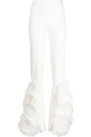 Cynthia Rowley Pantaloni svasati con zip
