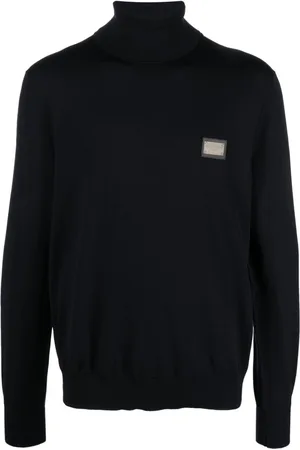Dolce & Gabbana Maglione a collo alto con applicazione