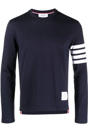 Thom Browne T-shirt con dettaglio a 4 righe