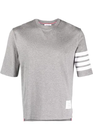 Thom Browne T-shirt con dettaglio a 4 righe