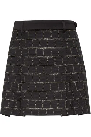 Philipp Plein Minigonna con effetto jacquard