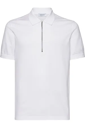 Salvatore Ferragamo Polo con mezza zip