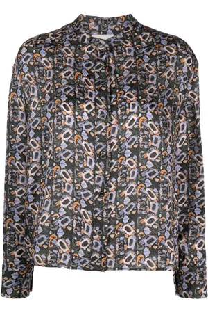 Isabel Marant Camicia Leidy con stampa geometrica