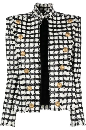 Balmain Giacca a quadri
