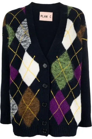 Plan C Cardigan a rombi