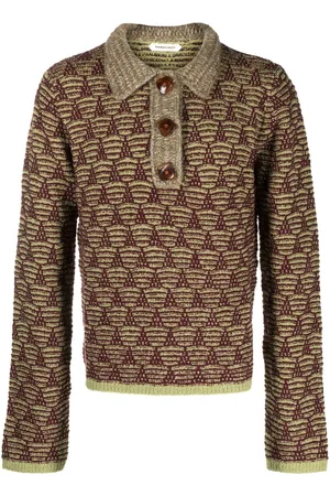 Namacheko Polo con effetto jacquard