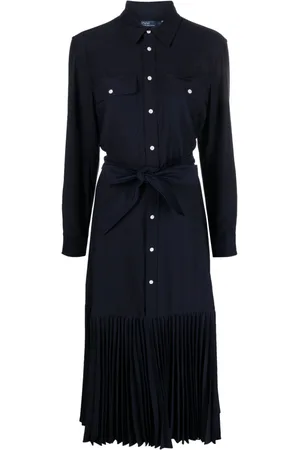 Ralph Lauren Chemisier con cintura midi