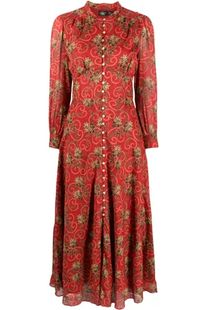 Ralph Lauren Abito lungo a fiori
