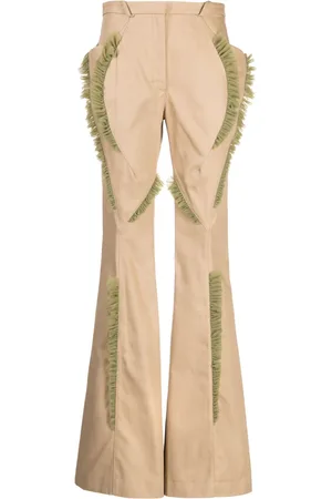 Kiko Kostadinov Pantaloni svasati con ruches